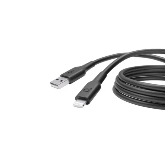 Powerology Data & Fast Charge Lightning Cable (3m/9.8ft) - Black | P3BLBK